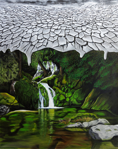 Assèchement de la terre