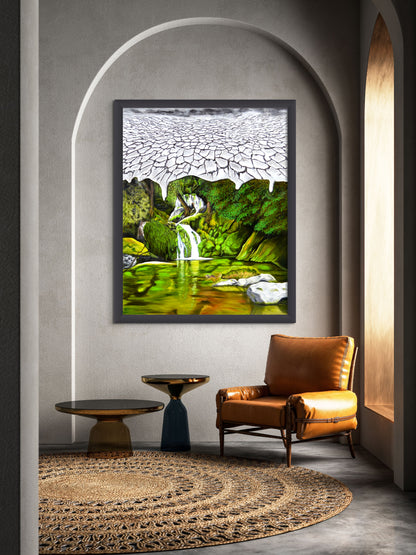 Assèchement de la terre